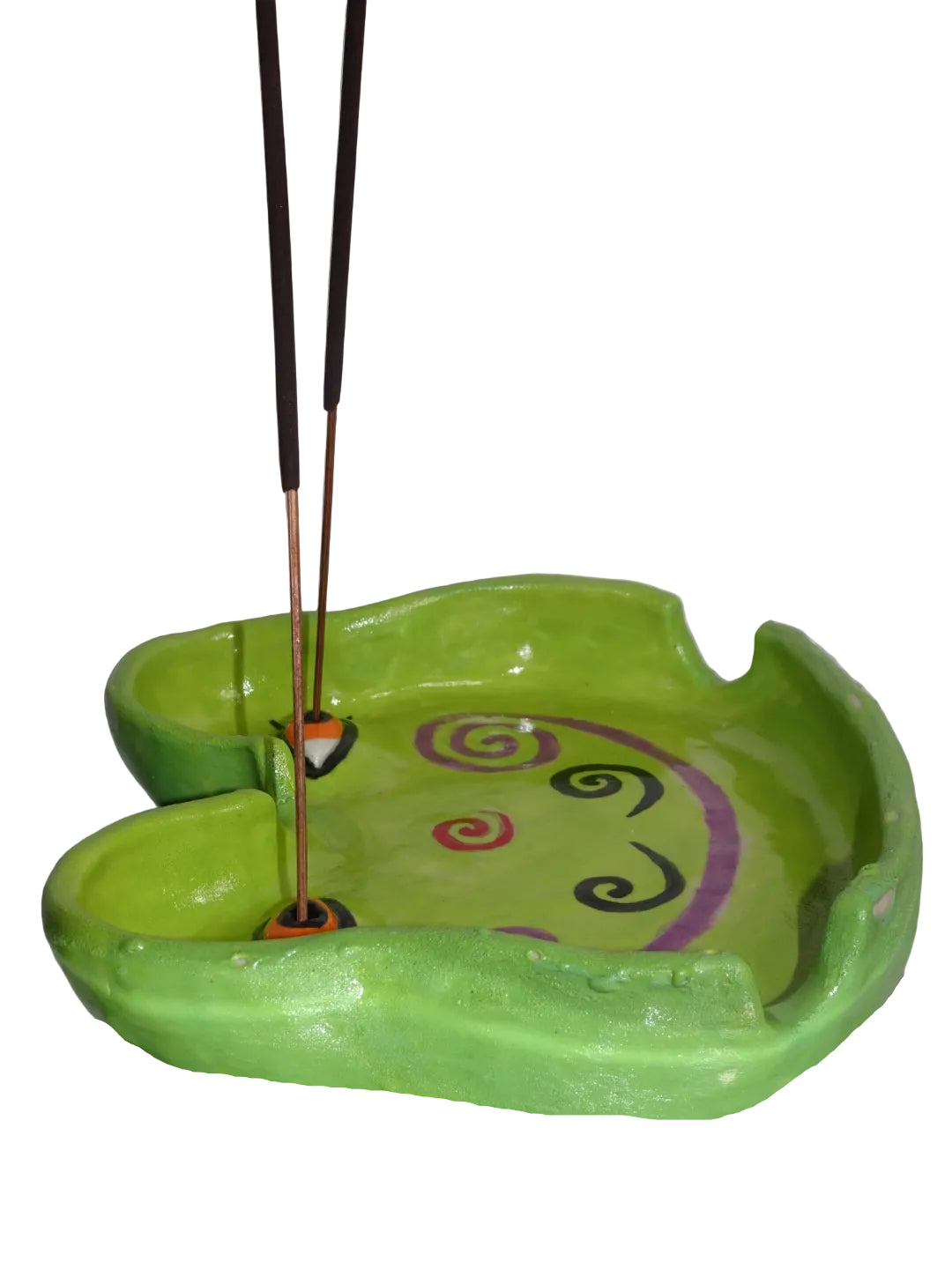 TRIPPY FROGGY ASHTRAY/INCENSE HOLDER