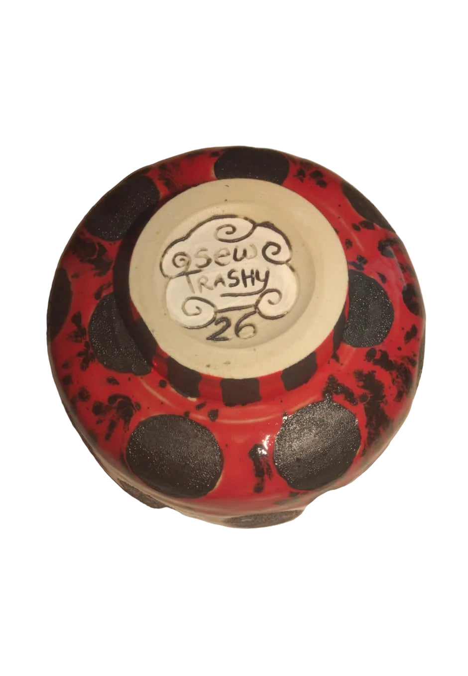 TRIPPY LADYBUG SHROOM BOWL