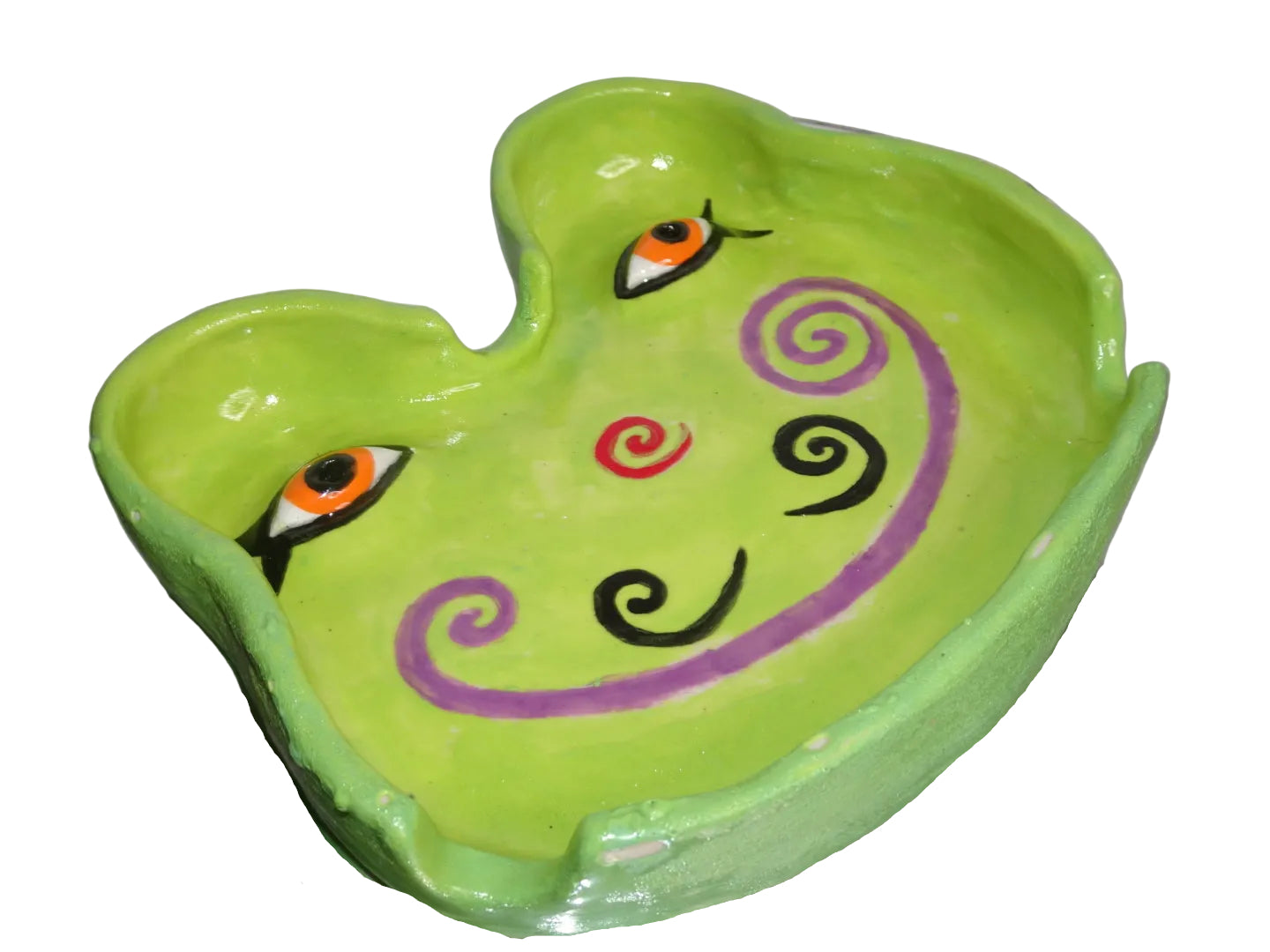 TRIPPY FROGGY ASHTRAY/INCENSE HOLDER