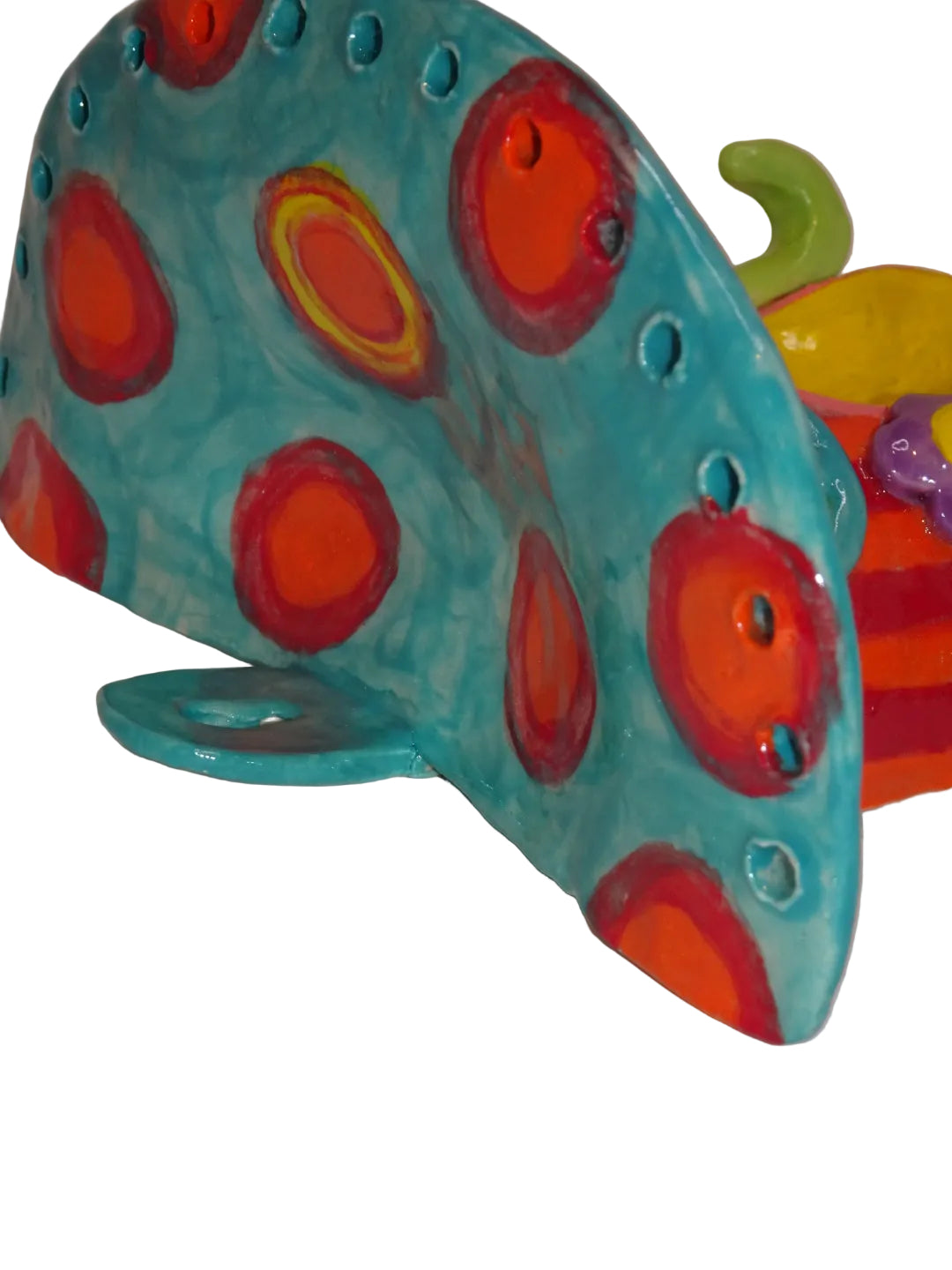 TRIPPY MUSHROOM JEWELRY HOLDER WALL HANGING