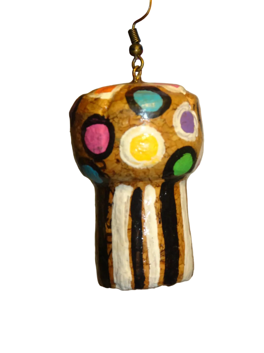 RAINBOW SHROOM EARRINGS