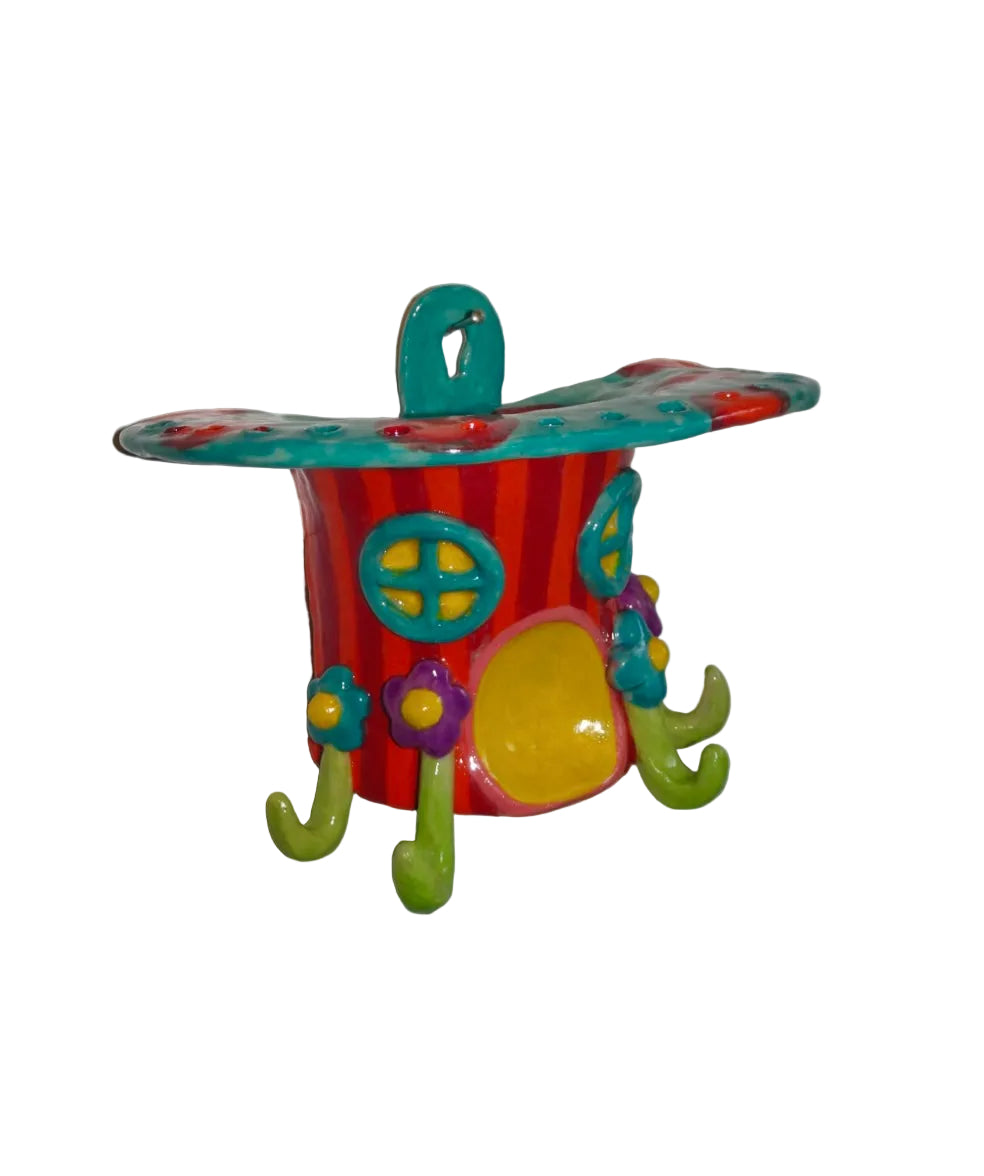 TRIPPY MUSHROOM JEWELRY HOLDER WALL HANGING