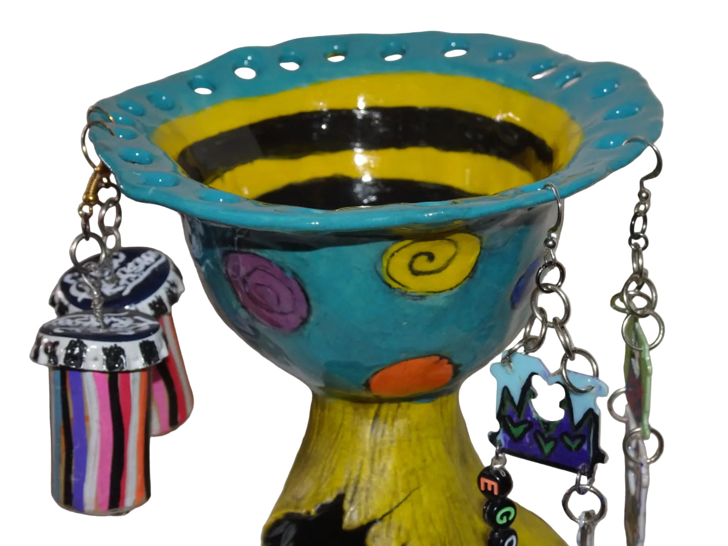 TRIPPY MUSHROOM EARRING HOLDER