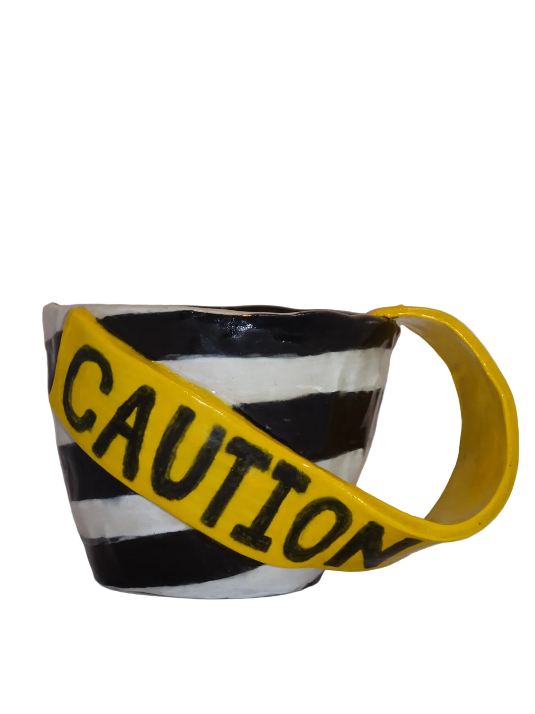 CAUTION TAPE MUG