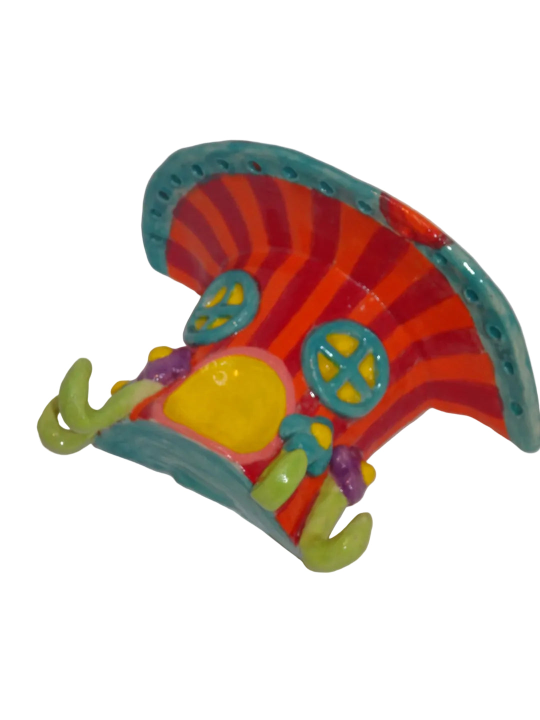 TRIPPY MUSHROOM JEWELRY HOLDER WALL HANGING