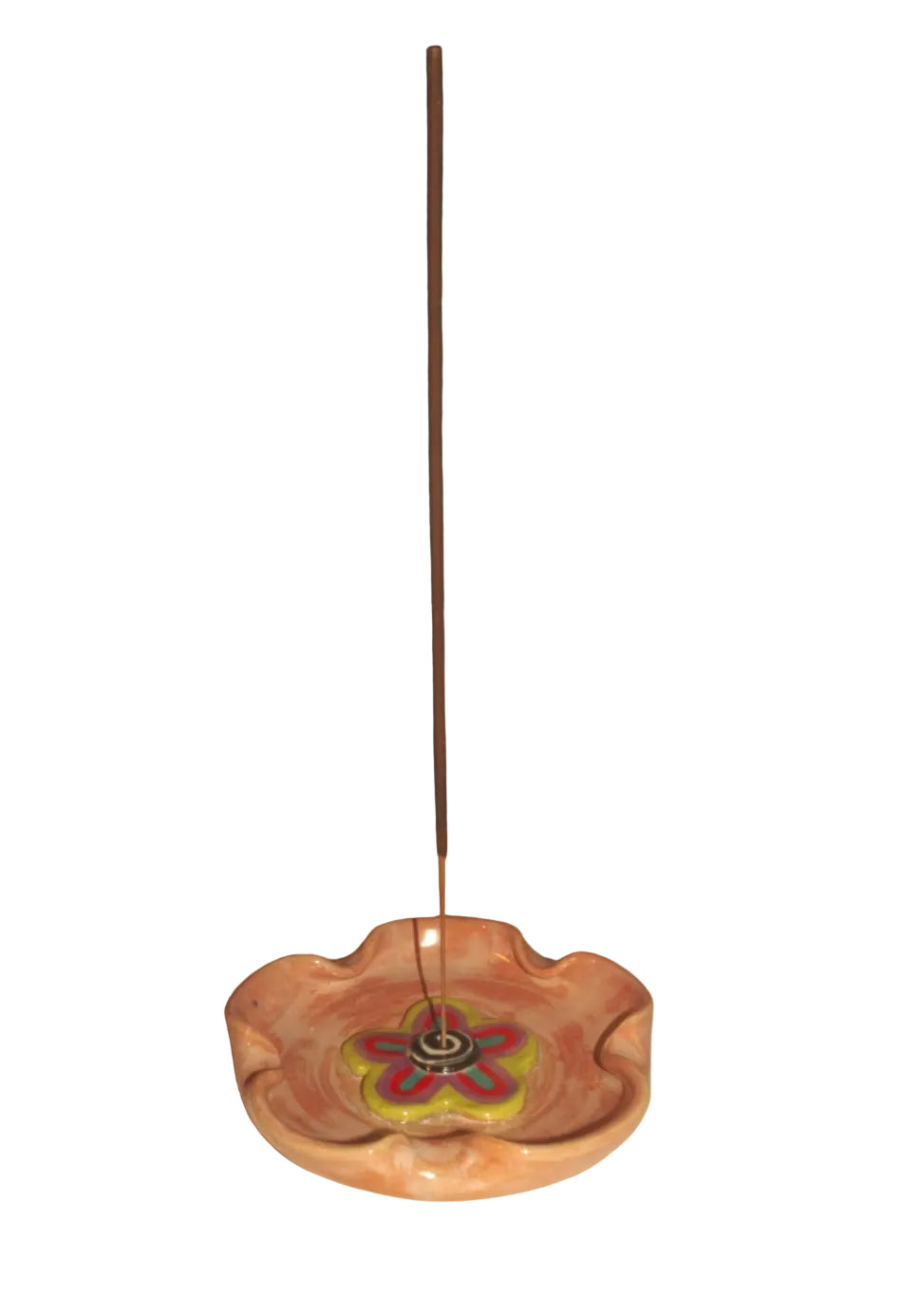TRIPPY FLOWER INCENSE AND ASHTRAY