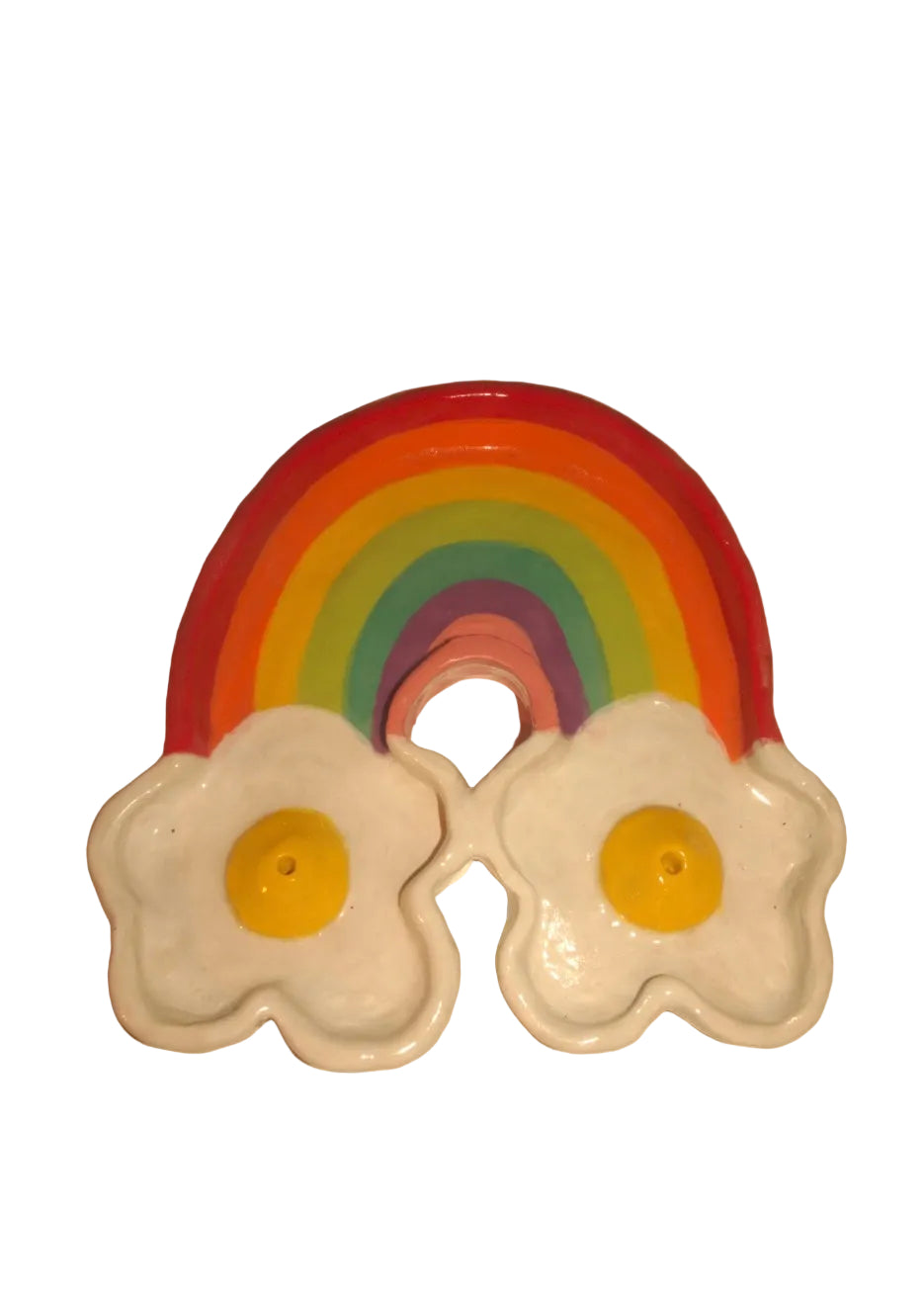 RAINBOW EGG INCENSE HOLDER