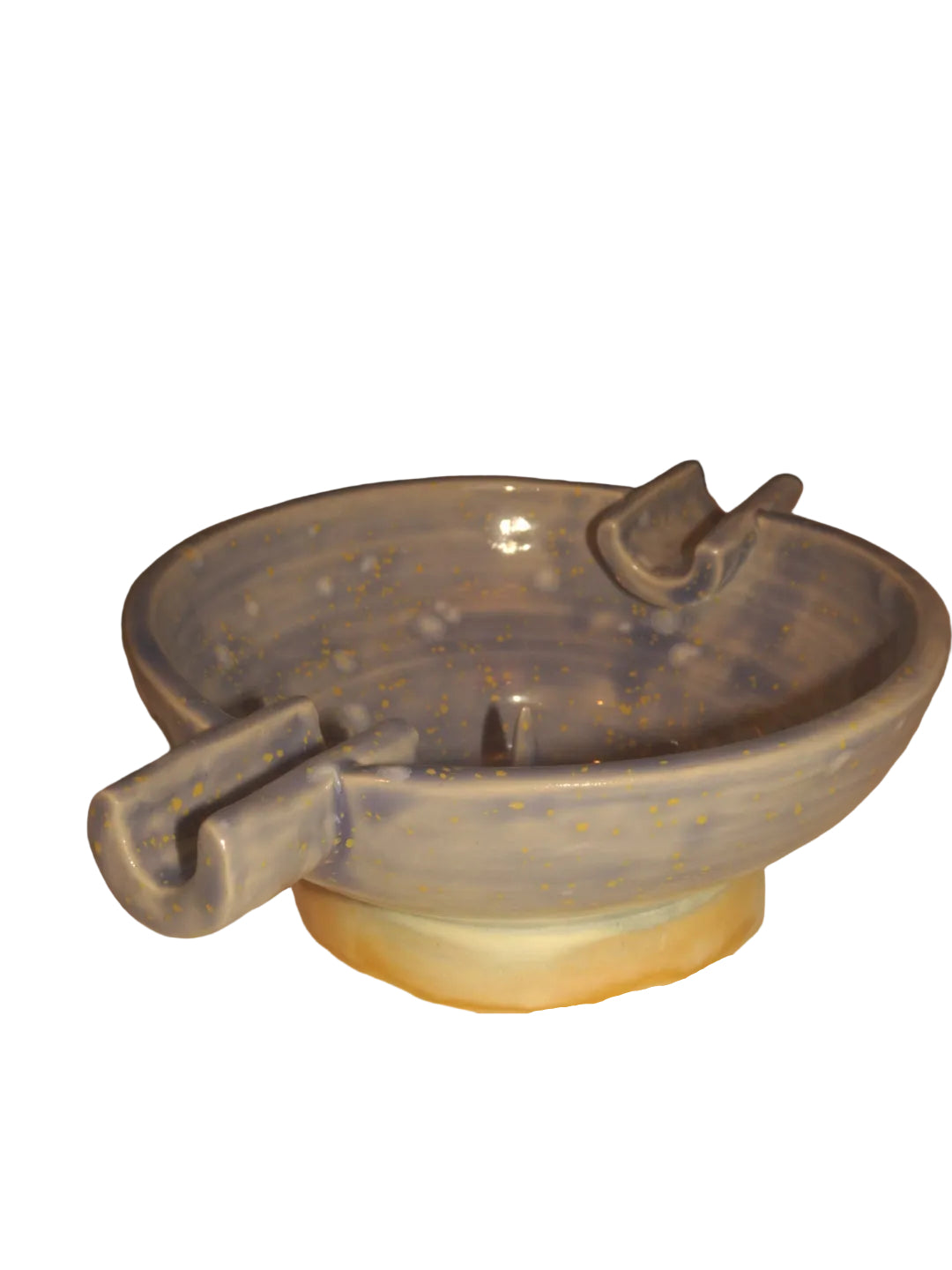 MUSHROOM ASHTRAY WITH BOWL HOLDER