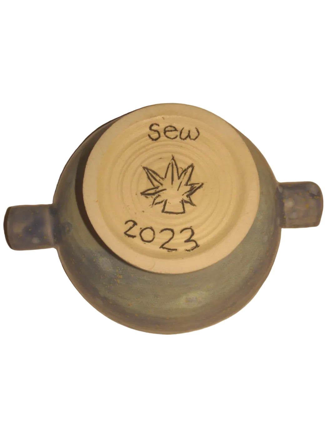 MUSHROOM ASHTRAY WITH BOWL HOLDER