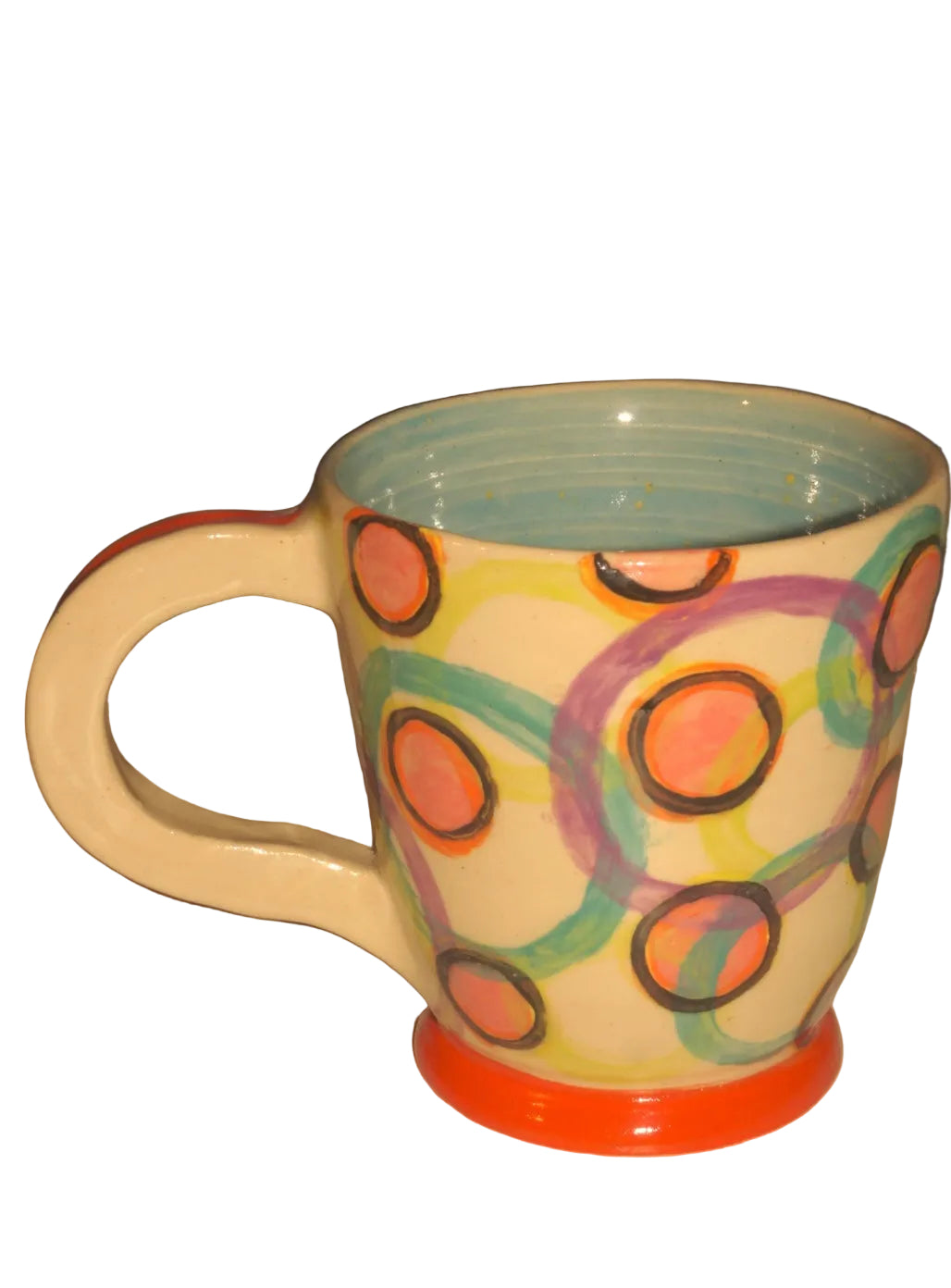 CIRLCES AND DOTS MUG